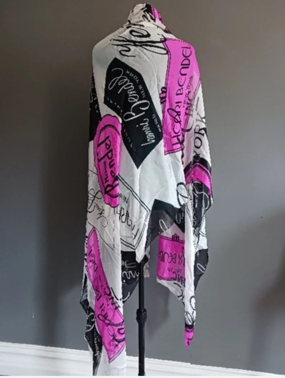 Henri Bendel Silk Scarf 39